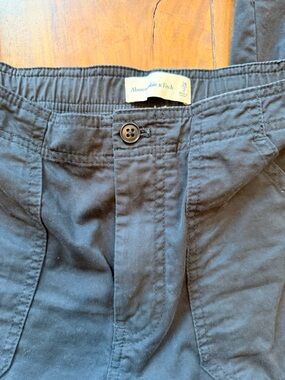 Abercrombie & Fitch Black Chinos
